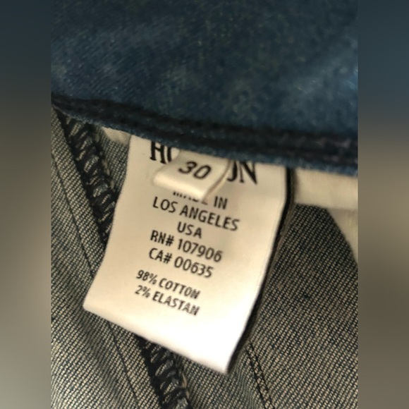 Hudson Collin Skinny Crop Women’s Jeans Sz. 30 - Picture 5 of 8